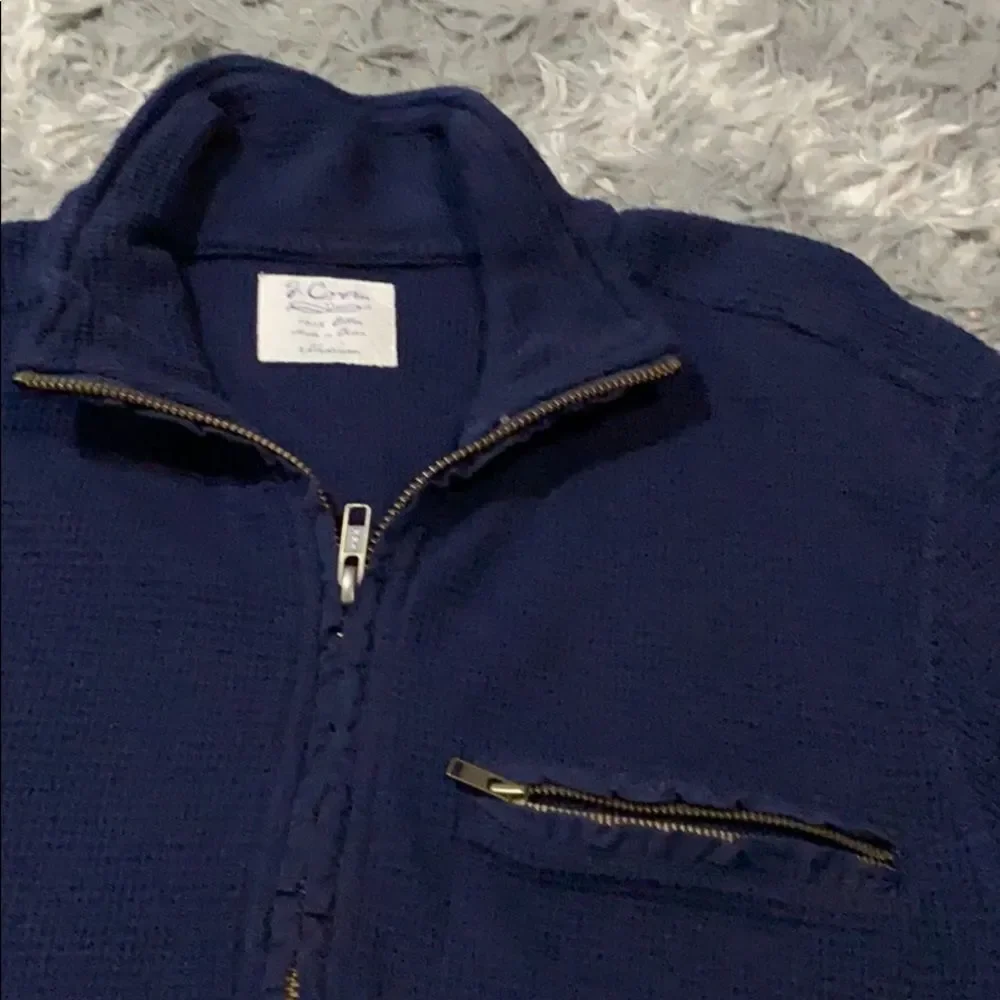 J.Crew‎ quarter zip pullover size M Cotton EUC